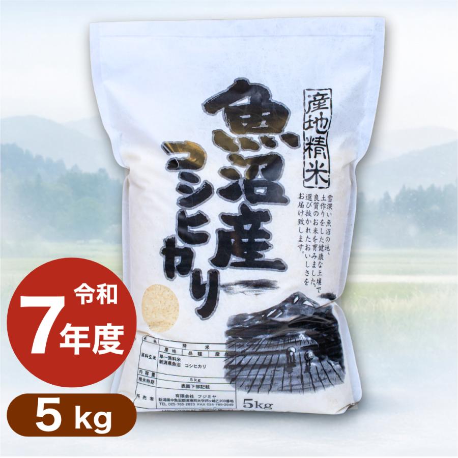 新潟県 魚沼産 コシヒカリ 白米 5kg